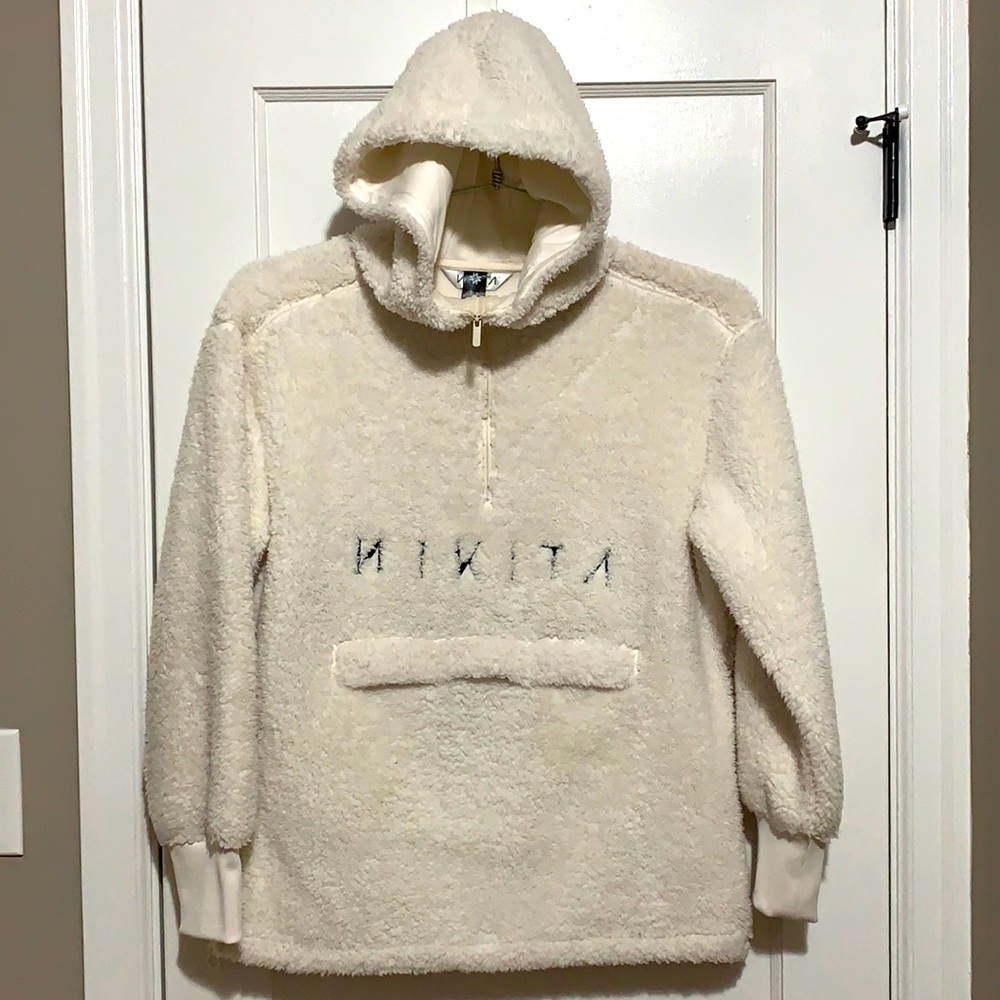 NIKITA High-Pile Fleece Hooded Sweatshirt